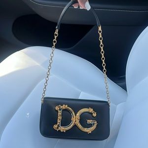 Dolce and Gabanna small Baroque chain bag